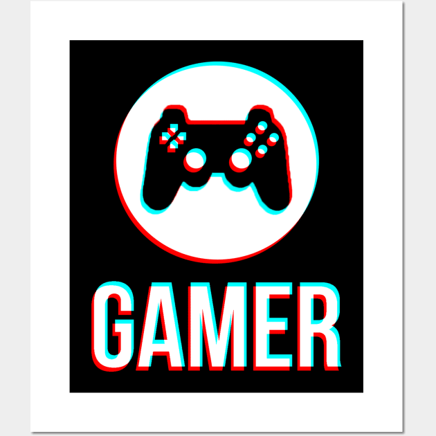 Gamer Wall Art by Vask Ki